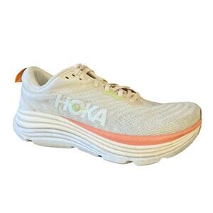 Hoka One One Gaviota 5 Shoes Women’s Sz 8.5 B 1134235 VLG Beige No Insoles